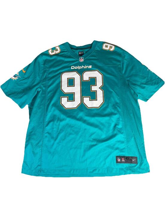Nike Other - Nike On Field Jersey Miami Dolphins Ndamukong Suh #93 NFL Vented Men’s 4XL